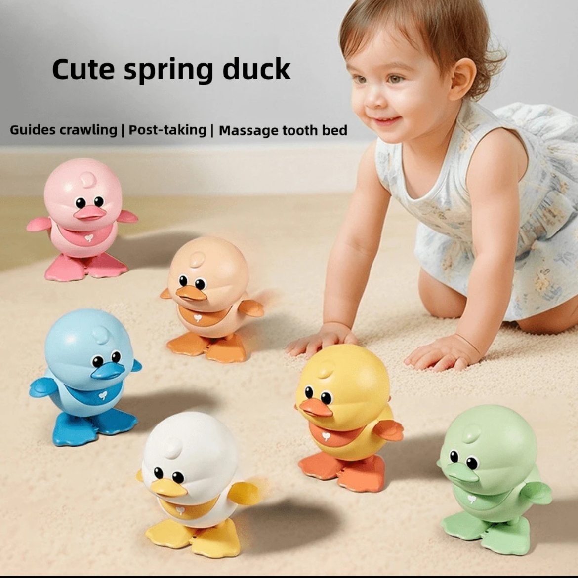 Baby duck toys 6 piece