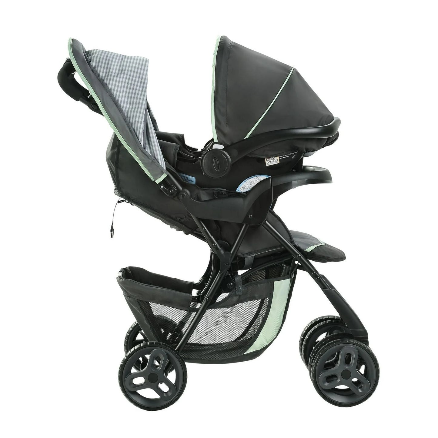 Graco Comfy Cruiser Travel System with SnugRide 30 Infant Car Seat, Infant Car Seat 4-30 lbs