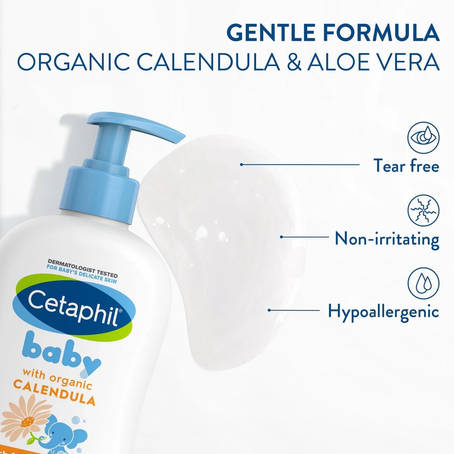 Cetaphil Baby Wash And Shampoo, 230ml