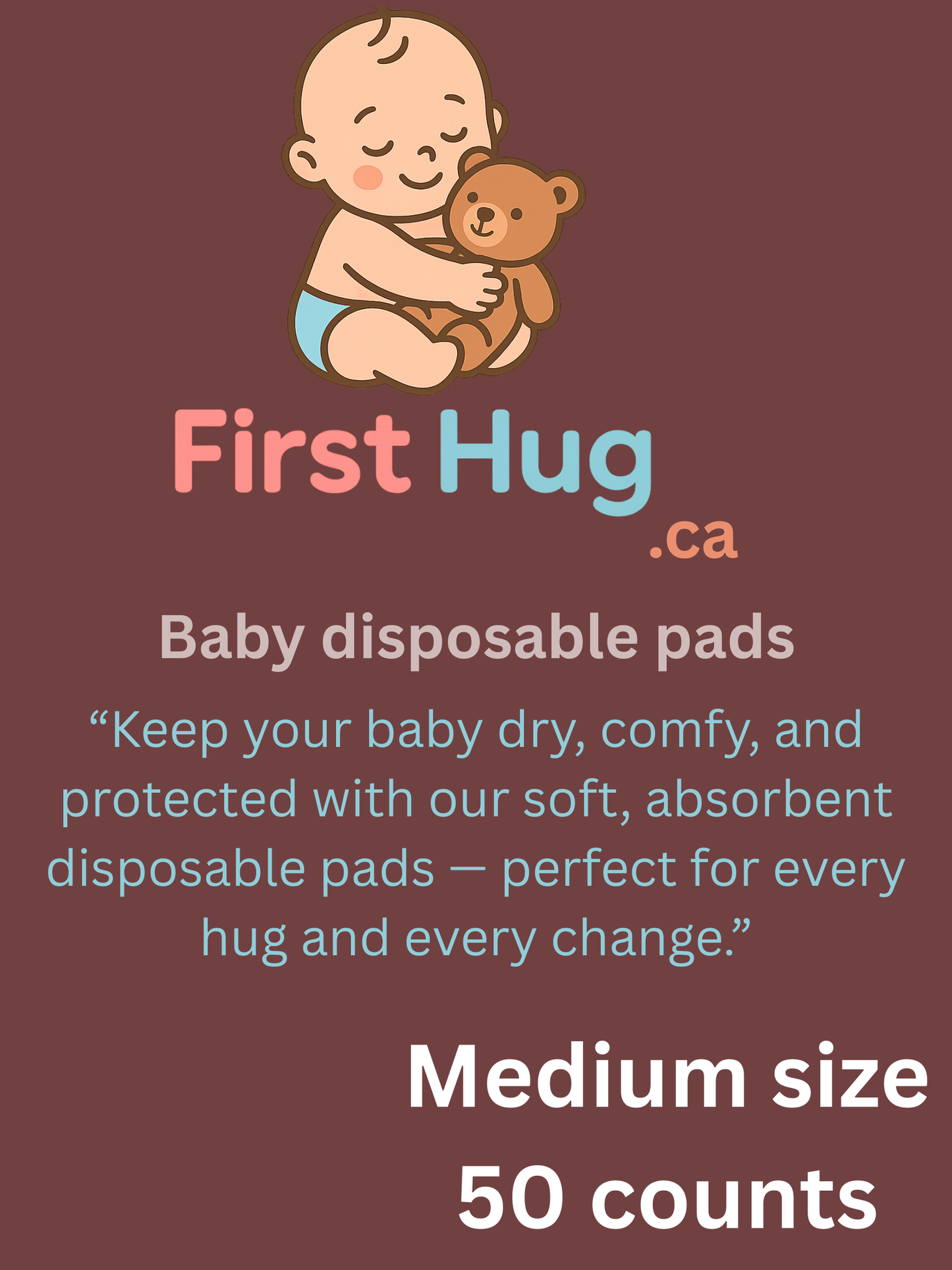 Disposable Changing Pads Baby Disposable Underpads Waterproof Portable Diaper Changing Pad Super Absorbent Leak-Proof Incontinence Bed Table Protector Mat