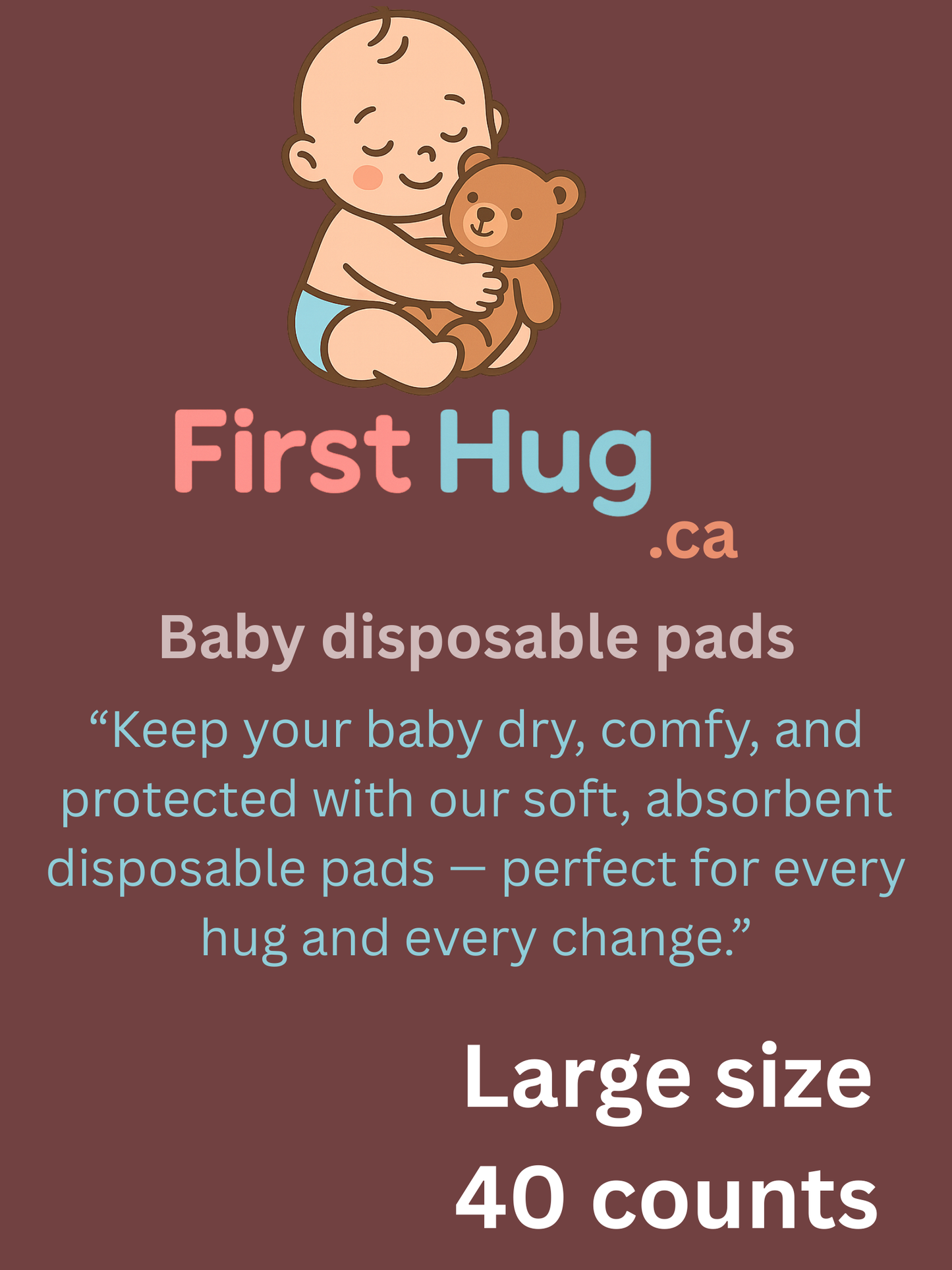 Disposable Changing Pads Baby Disposable Underpads Waterproof Portable Diaper Changing Pad Super Absorbent Leak-Proof Incontinence Bed Table Protector Mat