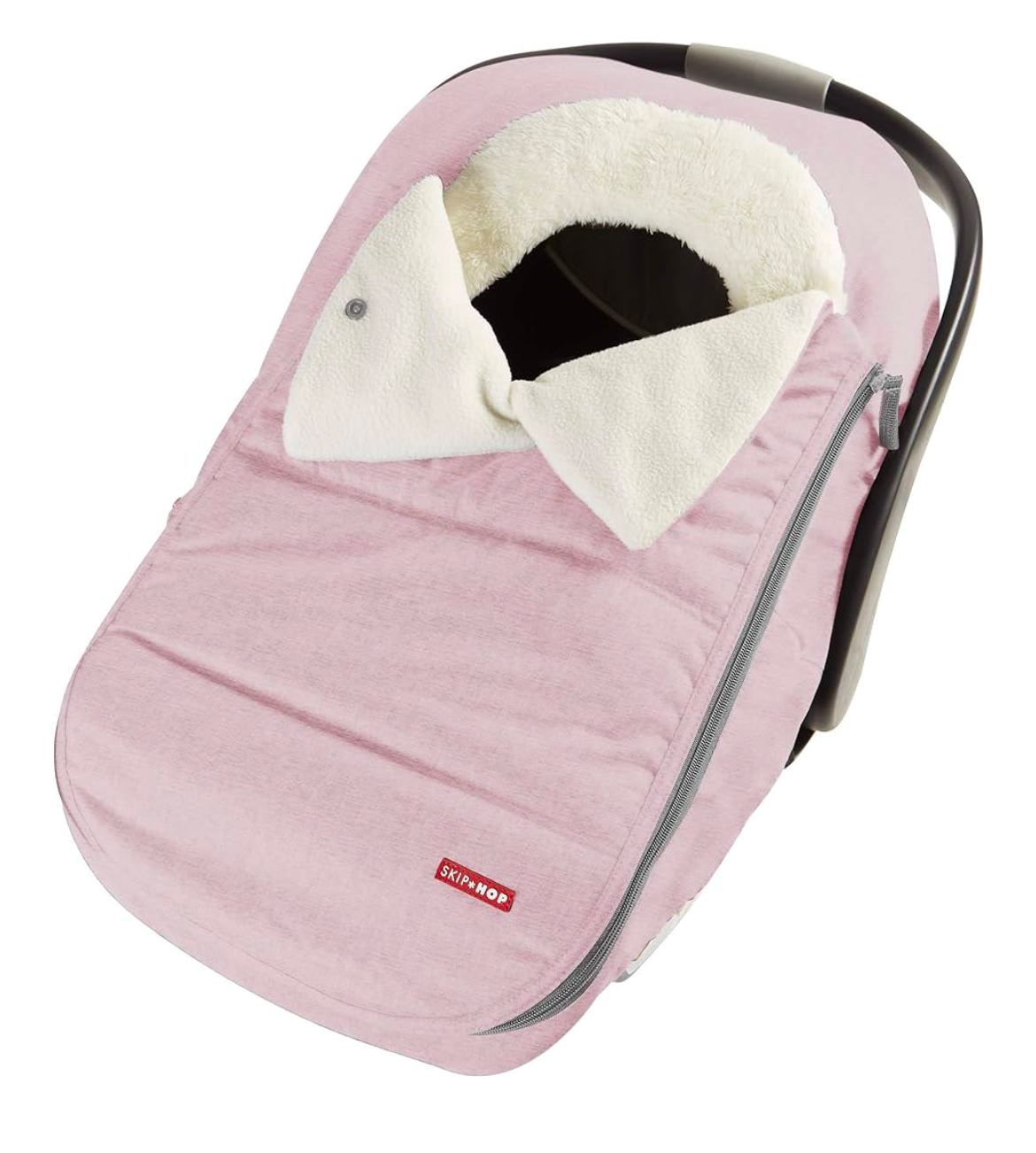 Hop Winter Car Seat Cover, Stroll & Go, Pink Heather