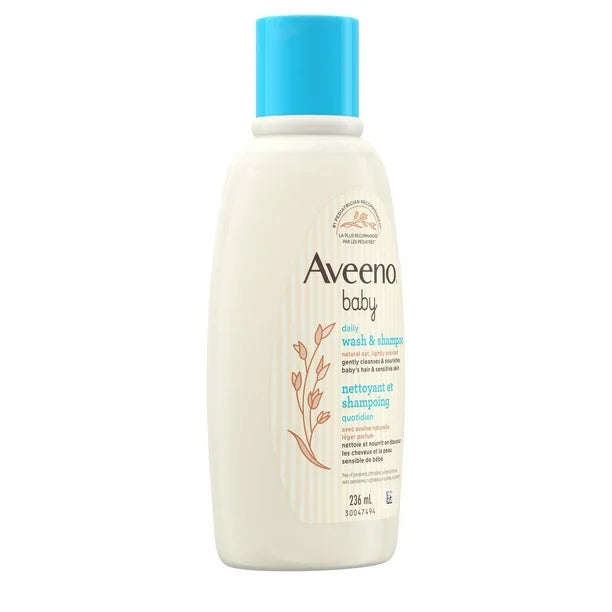 Aveeno Baby Wash & Shampoo, 236 mL