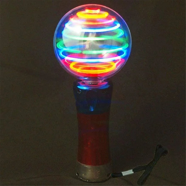 Cameland Children's Luminous Magic Ball Toy Stick LED Flash-Rotating Light Show Toy