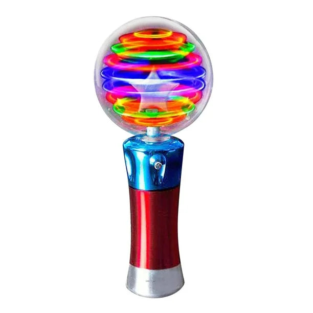 Cameland Children's Luminous Magic Ball Toy Stick LED Flash-Rotating Light Show Toy