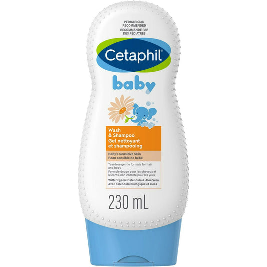 Cetaphil Baby Wash And Shampoo, 230ml